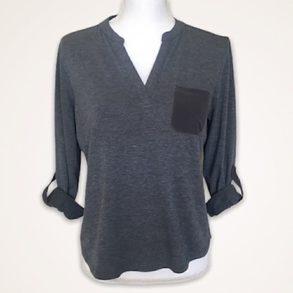 prAna Long Sleeve Two Tones Top